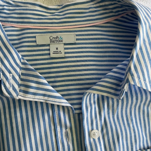 Long sleeve button down striped shirt - Picture 1 of 5